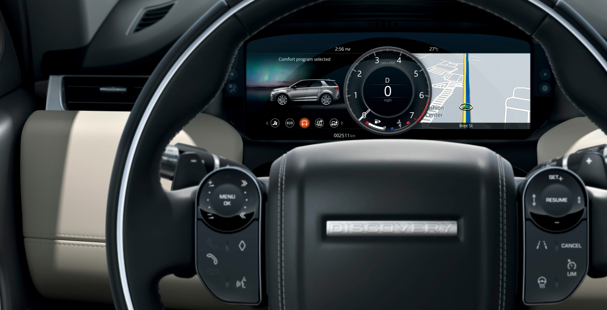 Der neue Land Rover Discovery Sport - Innenraum